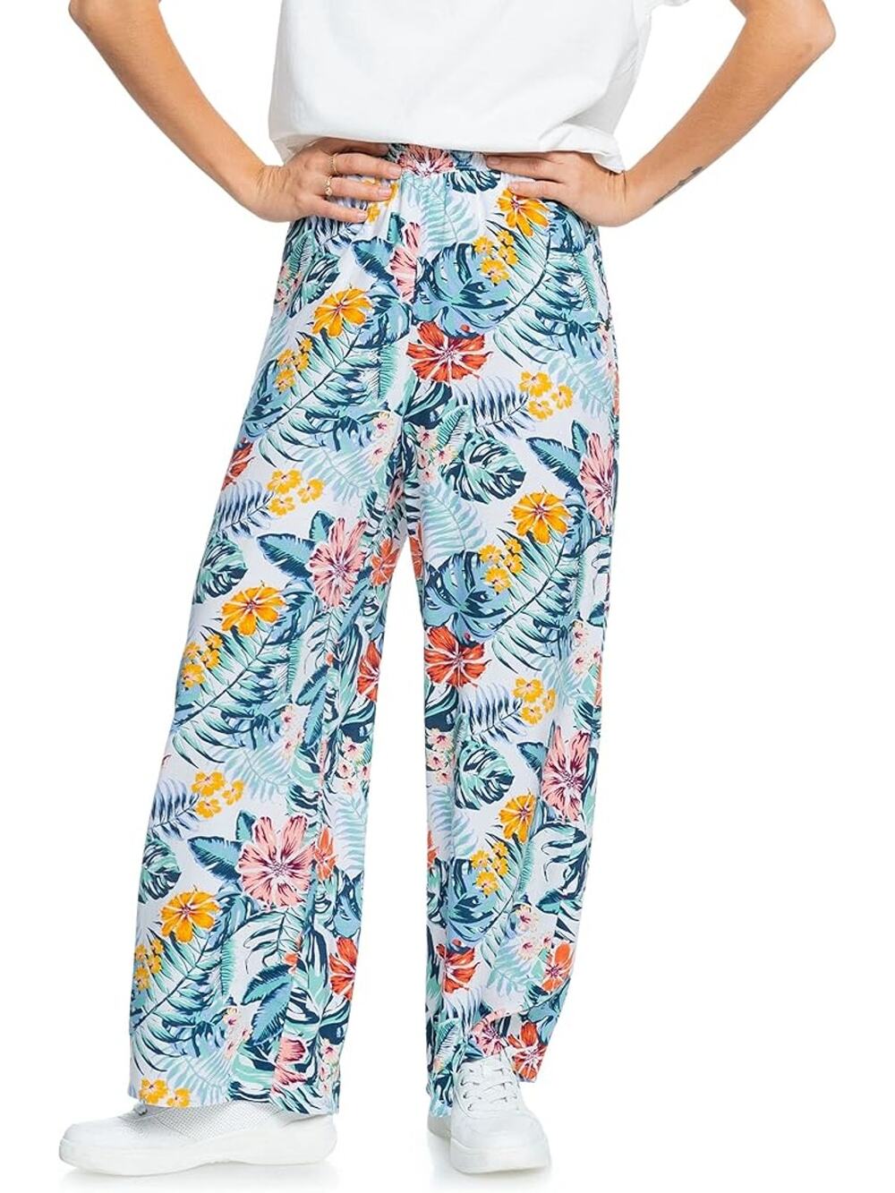 NWT Roxy Women's Midnight Song Flowy Pants MEDIUM